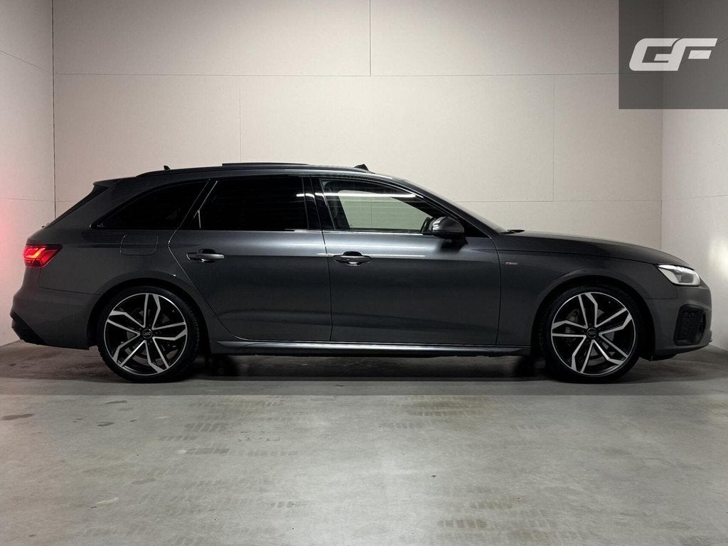 Audi A4 Avant 40 TFSI S-line Black Edition Pano Leer Memory, Auto's, Audi, Gebruikt, A4, 204 pk, Autotrust