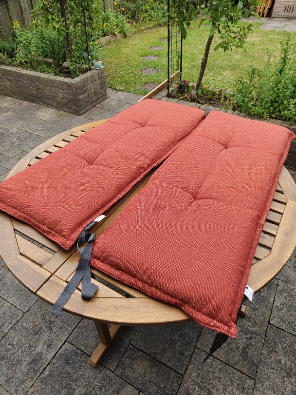 Madison Bankkussen Basic terra - 120x48 cm, Tuin en Terras, Ophalen, Zo goed als nieuw