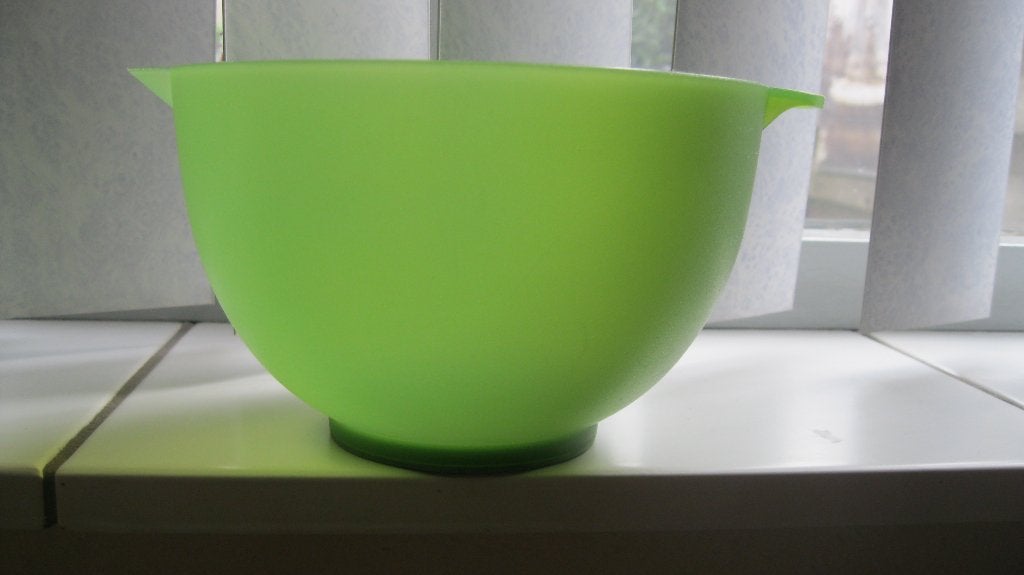 1 groene 1 liter Ikea maatkan / mengkom, plastic, Huis en Inrichting, Keuken | Servies, Overige materialen, Gebruikt, Ophalen of Verzenden