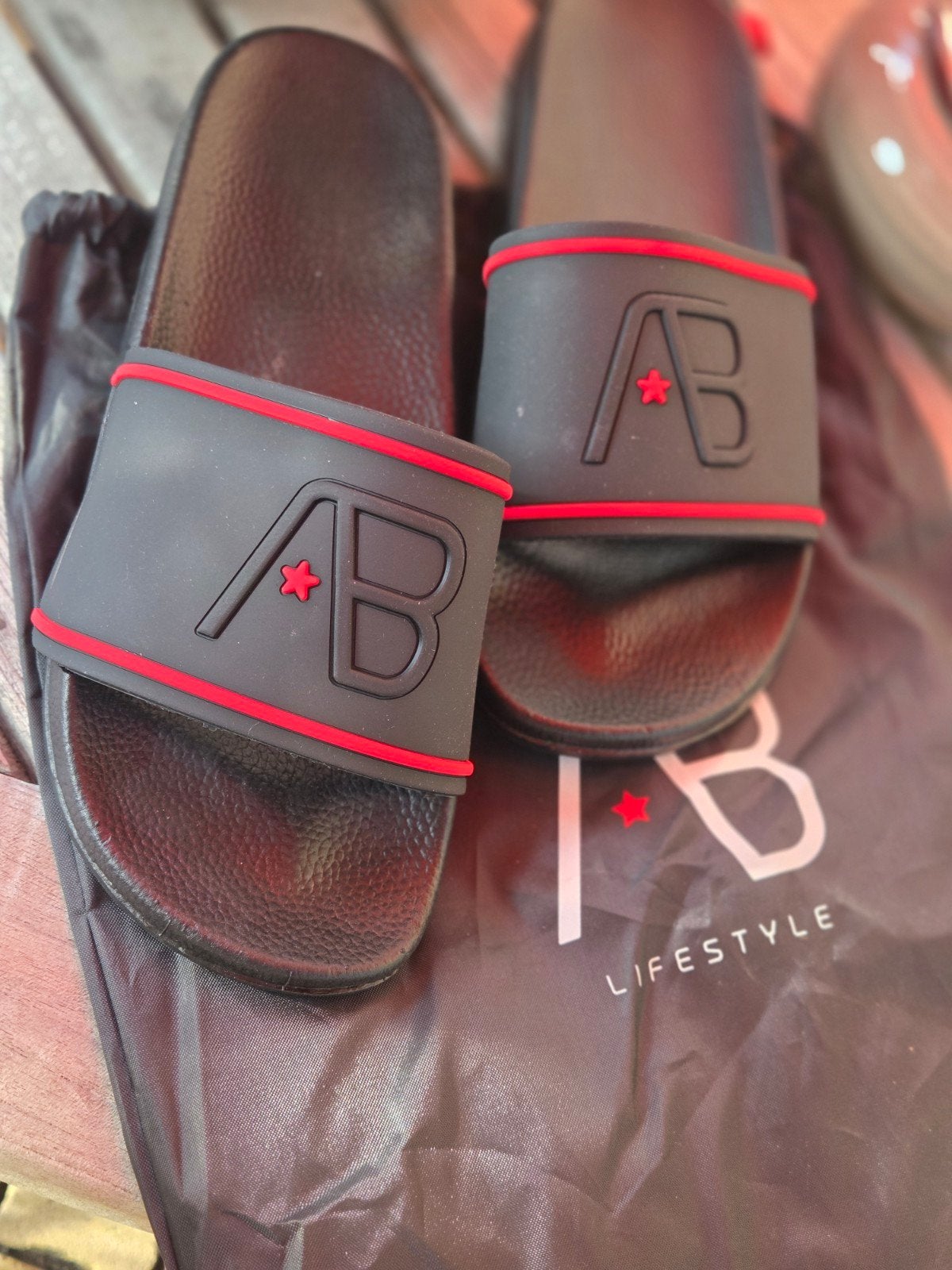 AB Slippers Nieuw Inclusief Bewaartas, Ophalen of Verzenden, Nieuw, Zwart, Slippers