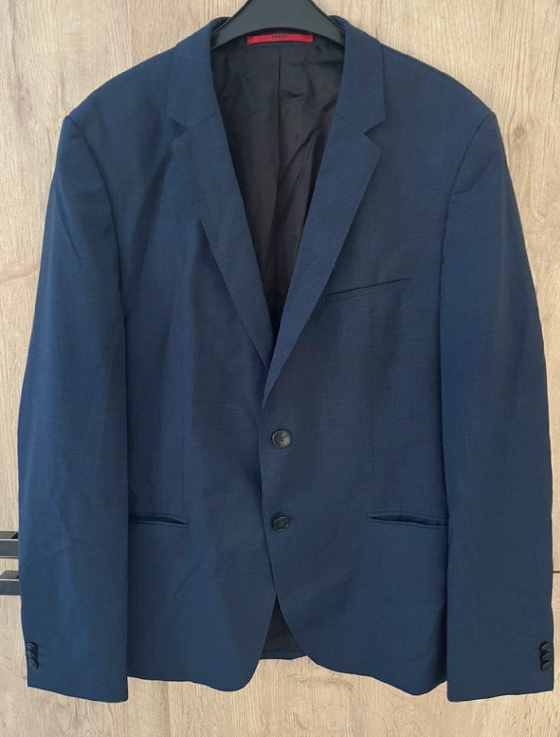 Hugo Boss Colbert maat 52, Verzenden, Gedragen, Maat 52/54 (L), Blauw