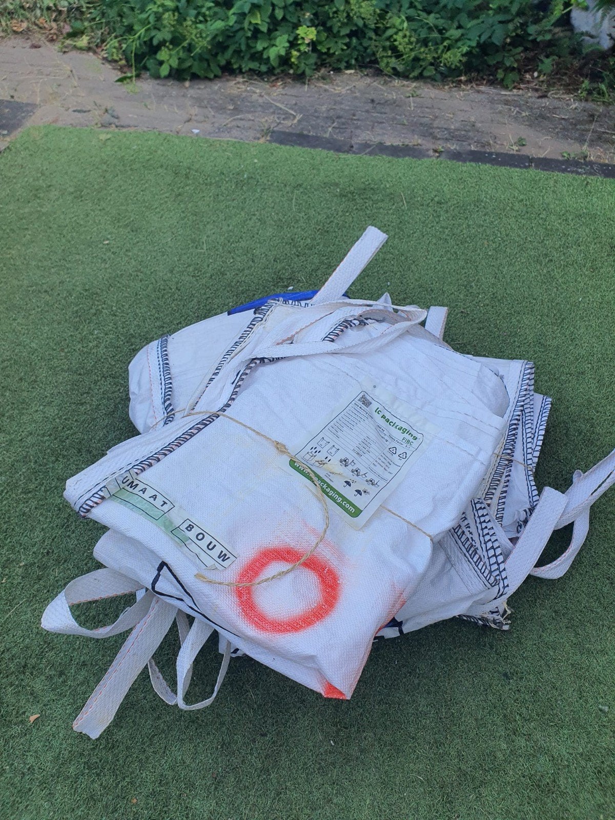 Bigbags 4 stuks voor 1500 kg, Ophalen of Verzenden, Gebruikt