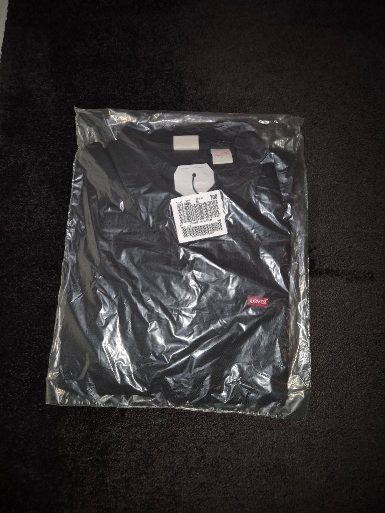 Levi's poloshirt, Zwart, Nieuw, Overige maten, Ophalen of Verzenden