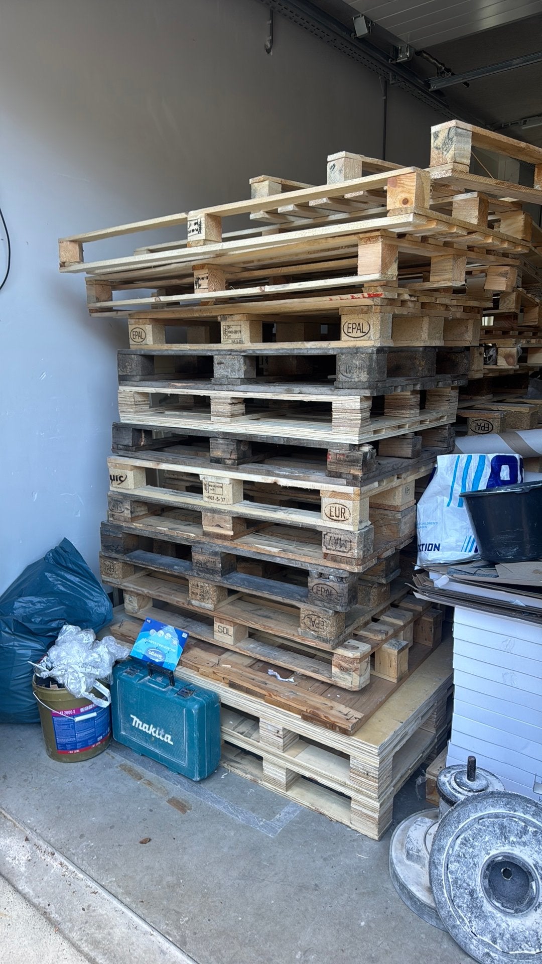 Gratis pallets, Ophalen, 100 cm of meer, 60 cm of meer, Overige typen