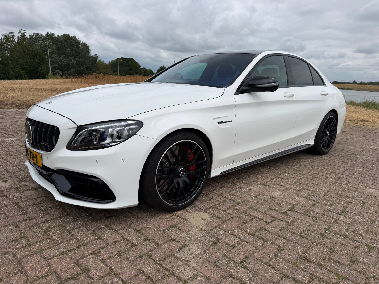 Mercedes C-klasse AMG 63 S Premium+ Facelift, Auto's, Mercedes-Benz, Automaat, Achterwielaandrijving, 510 pk, 1655 kg
