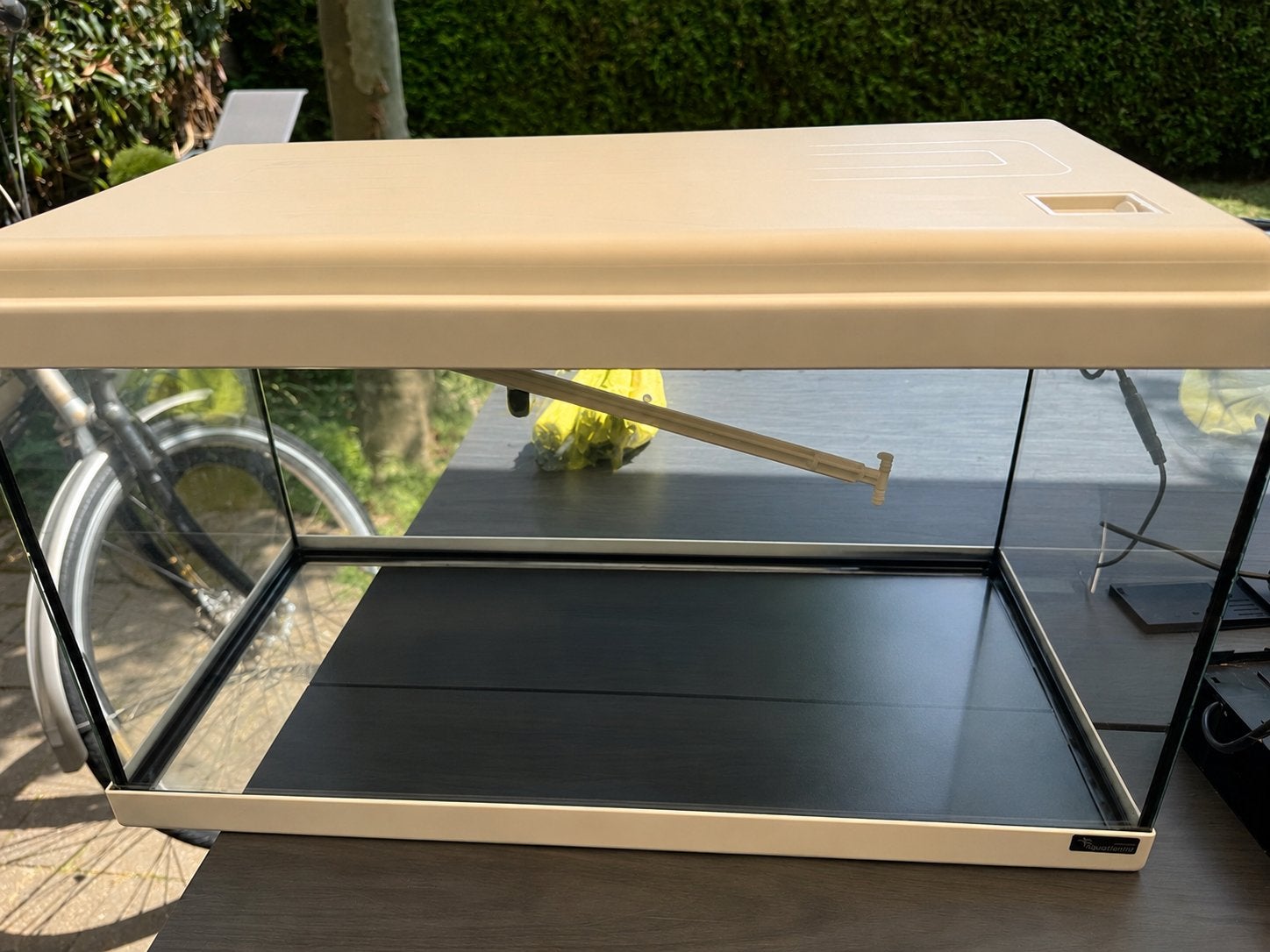 Bijna nieuw aquarium te koop!, Ophalen, Zo goed als nieuw, Leeg aquarium