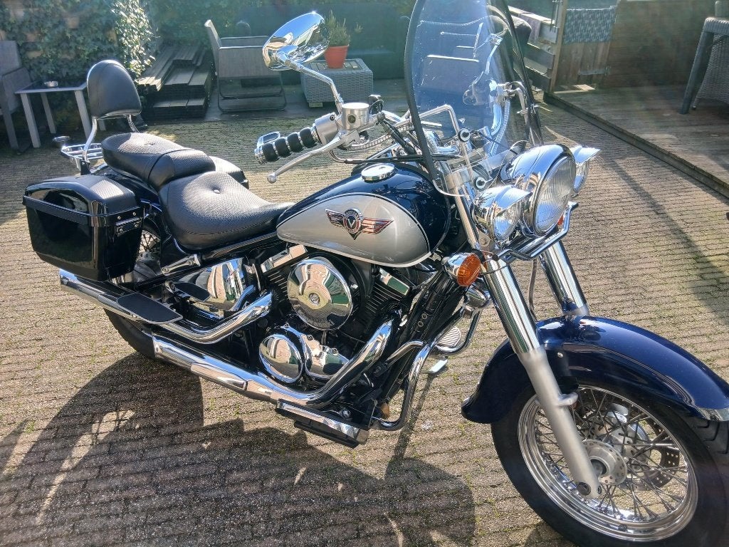 Kawasaki Vulcan Cruiser/ Shopper VN 800 ; Zeer luxe en mooi!, Occasion, Particulier, Meer dan 35 kW, 800 cc