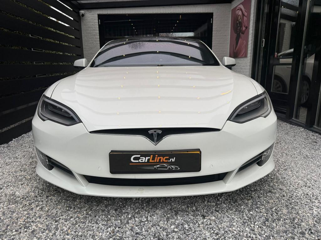 Tesla MODEL S , LONG RANGE, FSD, GARANTIE TOT 2028, 1E EIGEN, Automaat, 273 min, Gebruikt, Wit