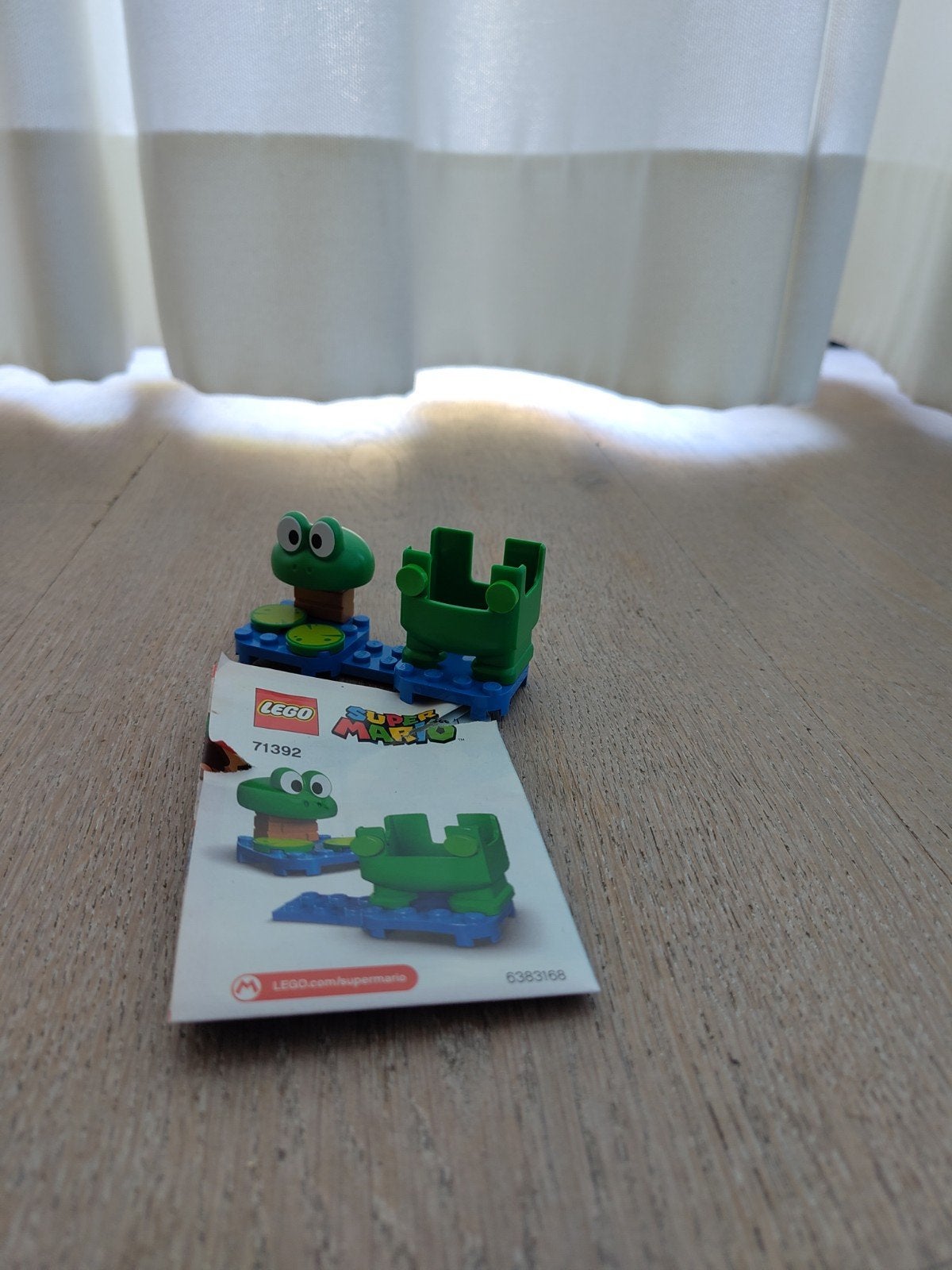 LEGO Super Mario 71392: Frog Mario Power-Up Pack, Overige thema's, Lego, Ophalen of Verzenden, Zo goed als nieuw