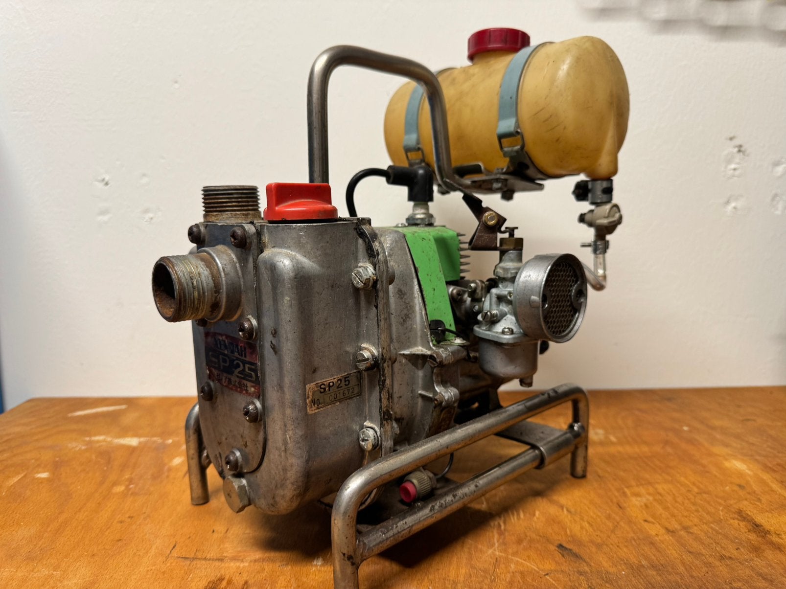 GEZOCHT: Zenoah SP-25 Waterpomp, Ophalen