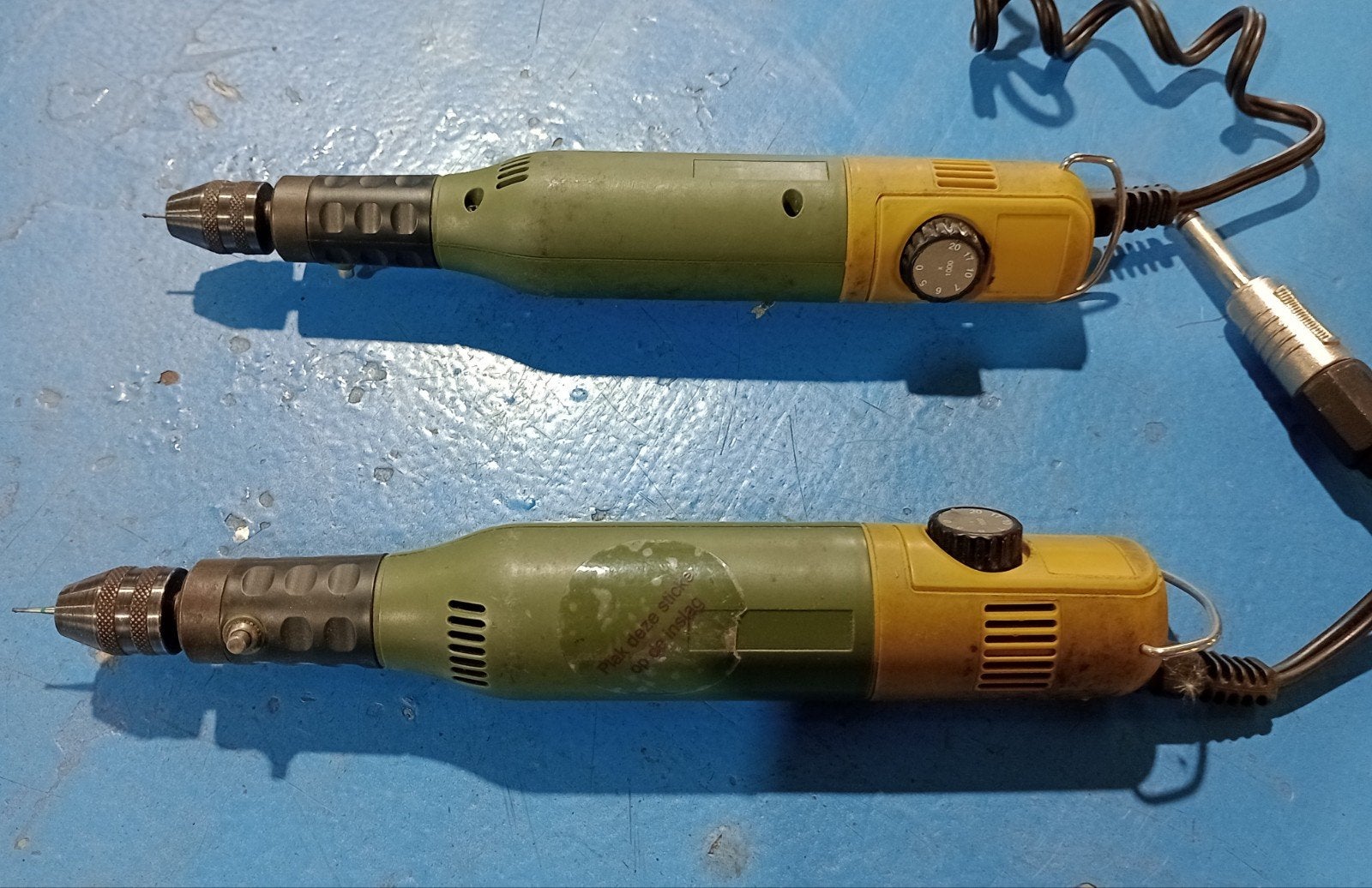 Proxxon Micromot 50/E Precisie Boormachines (2 stuks), Ophalen of Verzenden, Gebruikt