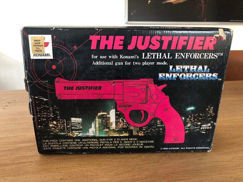 The Justifier Lethal Enforcers Sega Mega Drive, Spelcomputers en Games, Avontuur en Actie, 1 speler, Ophalen of Verzenden, Zo goed als nieuw