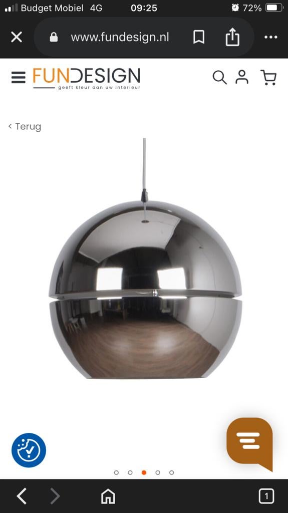 Zuiver retro 70 hanglamp, Ophalen of Verzenden, Nieuw