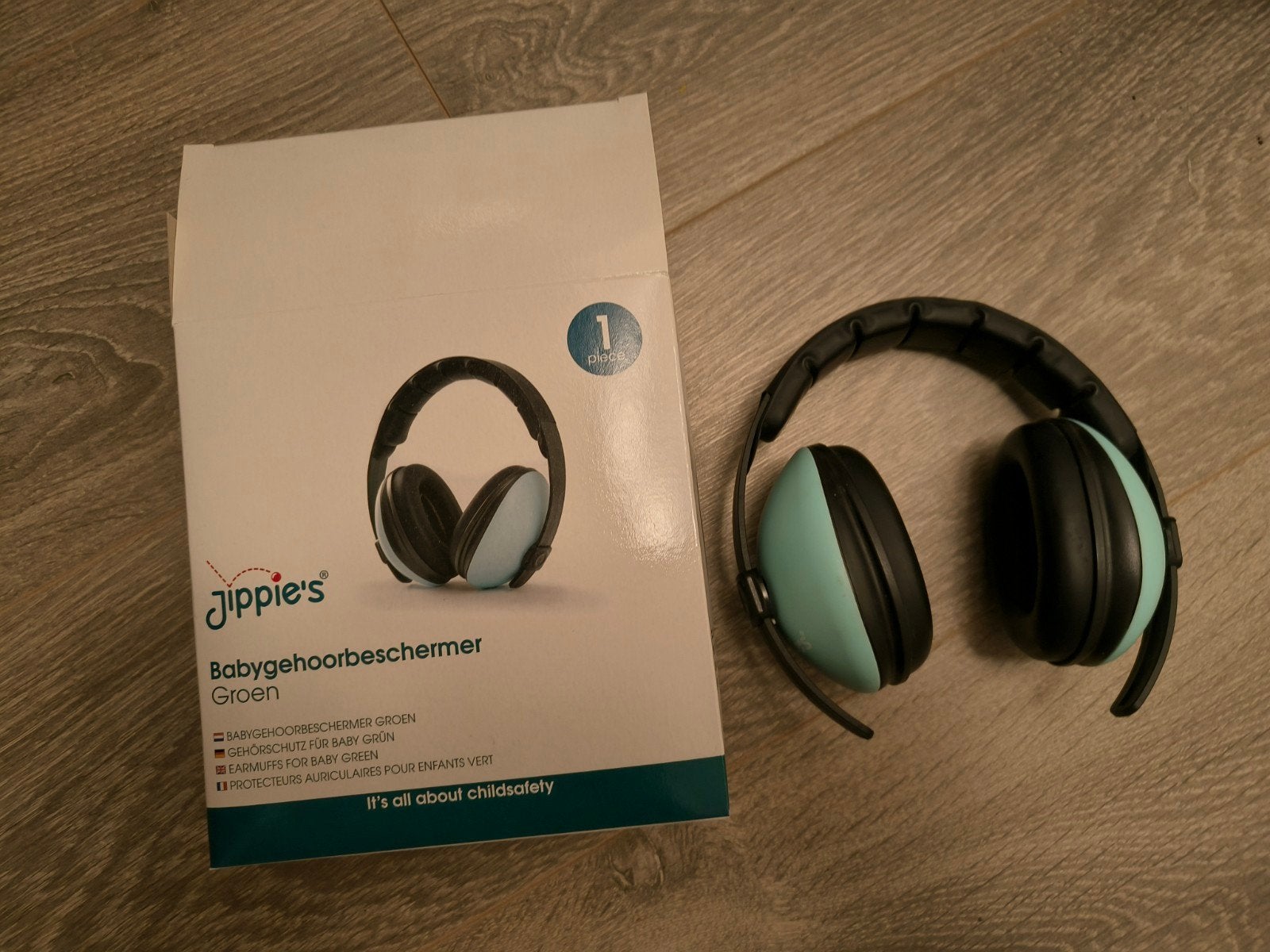 Jippie's baby gehoorbescherming, Ophalen