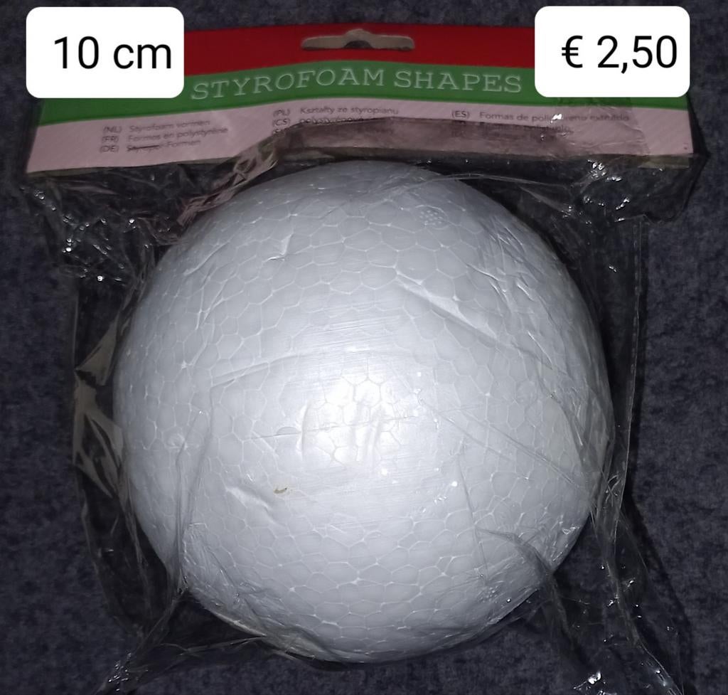 Piepschuim ballen en vormen voor knutselprojecten, Ophalen, Nieuw