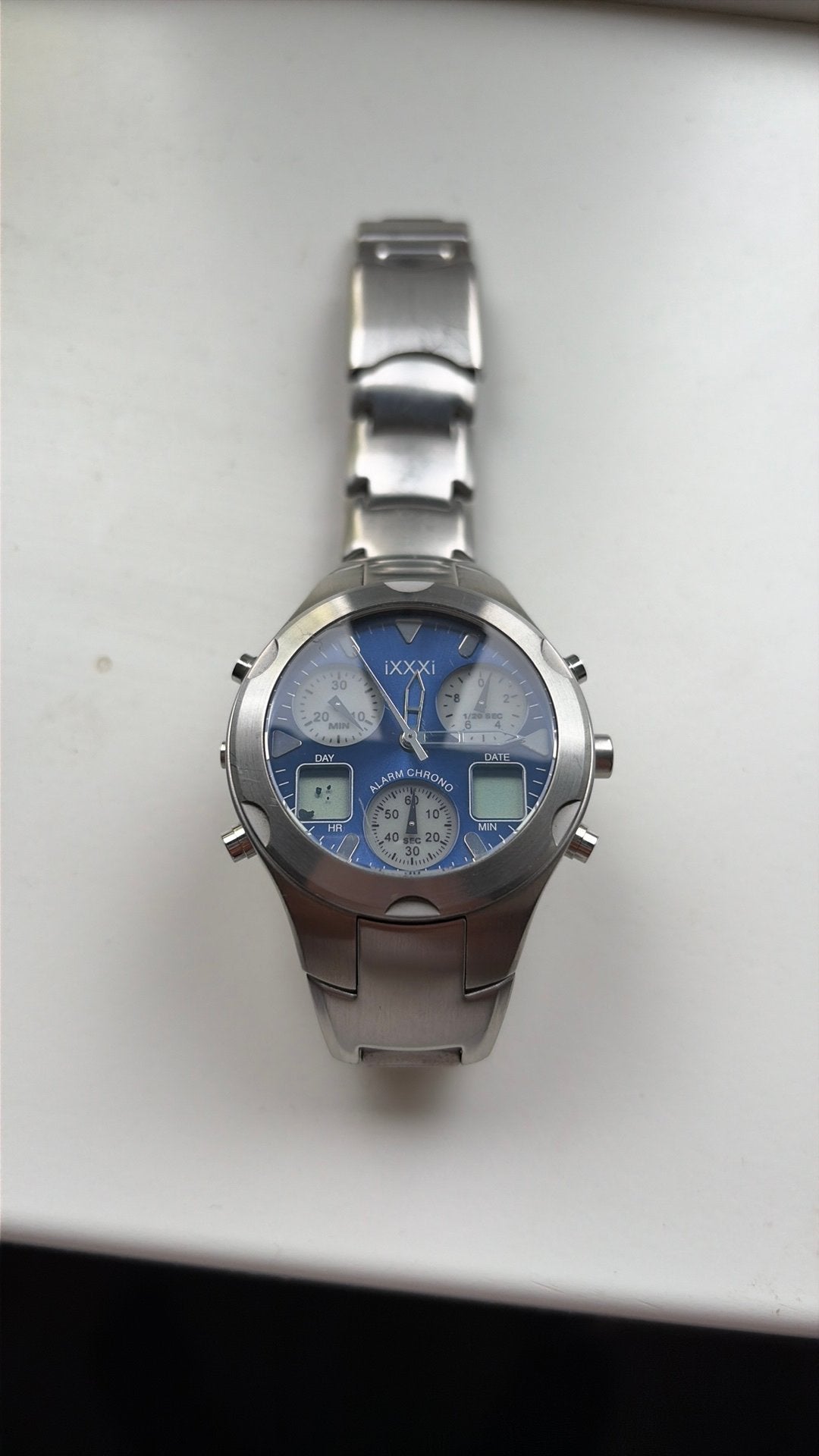 Ixxxi herenhorloge, Ophalen of Verzenden, Zo goed als nieuw, Staal, Overige merken
