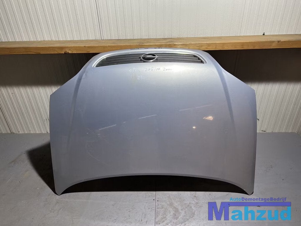 OPEL ZAFIRA A Zilver Z151 Motorkap 1998-2005, Gebruikt, Opel Automobile GmbH, Ophalen of Verzenden, Kontakt@opel-infoservice.de