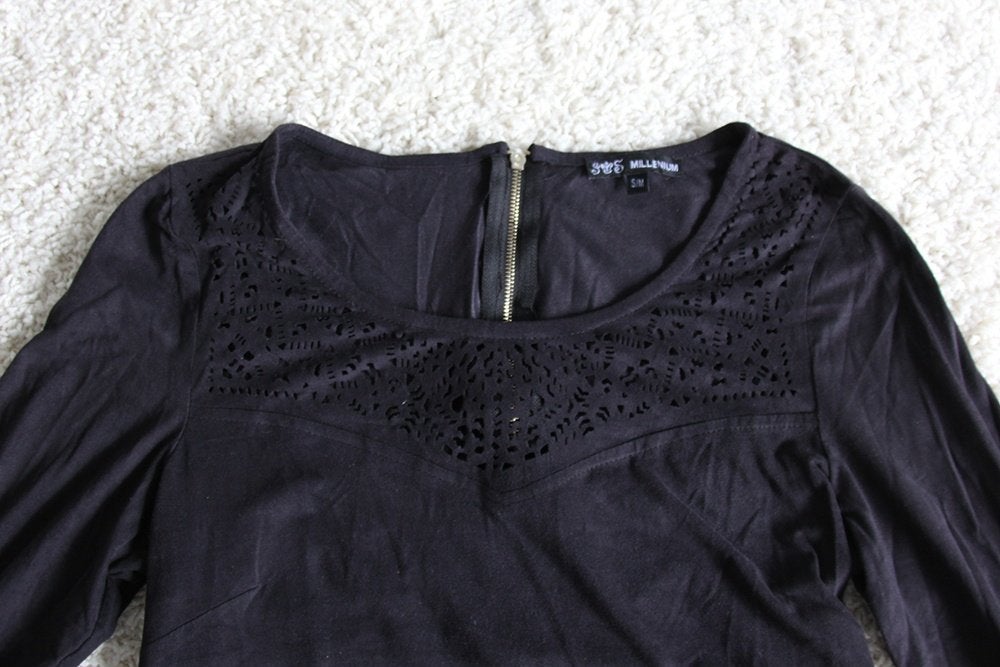 Millenium Truitje (S/M) - 35 € 15,-, Kleding | Dames, Maat 38/40 (M), Zwart, Ophalen of Verzenden, Zo goed als nieuw