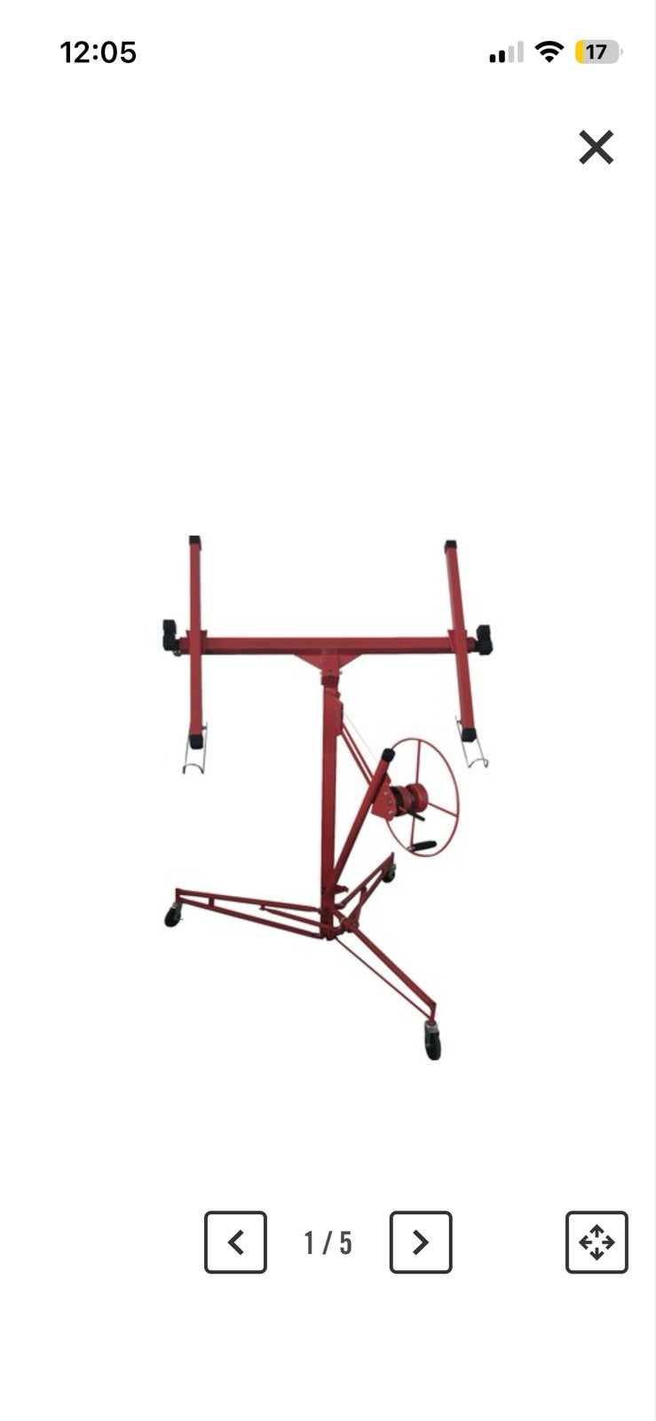Gipsplaatlift / Platenlift, Ophalen of Verzenden, Zo goed als nieuw