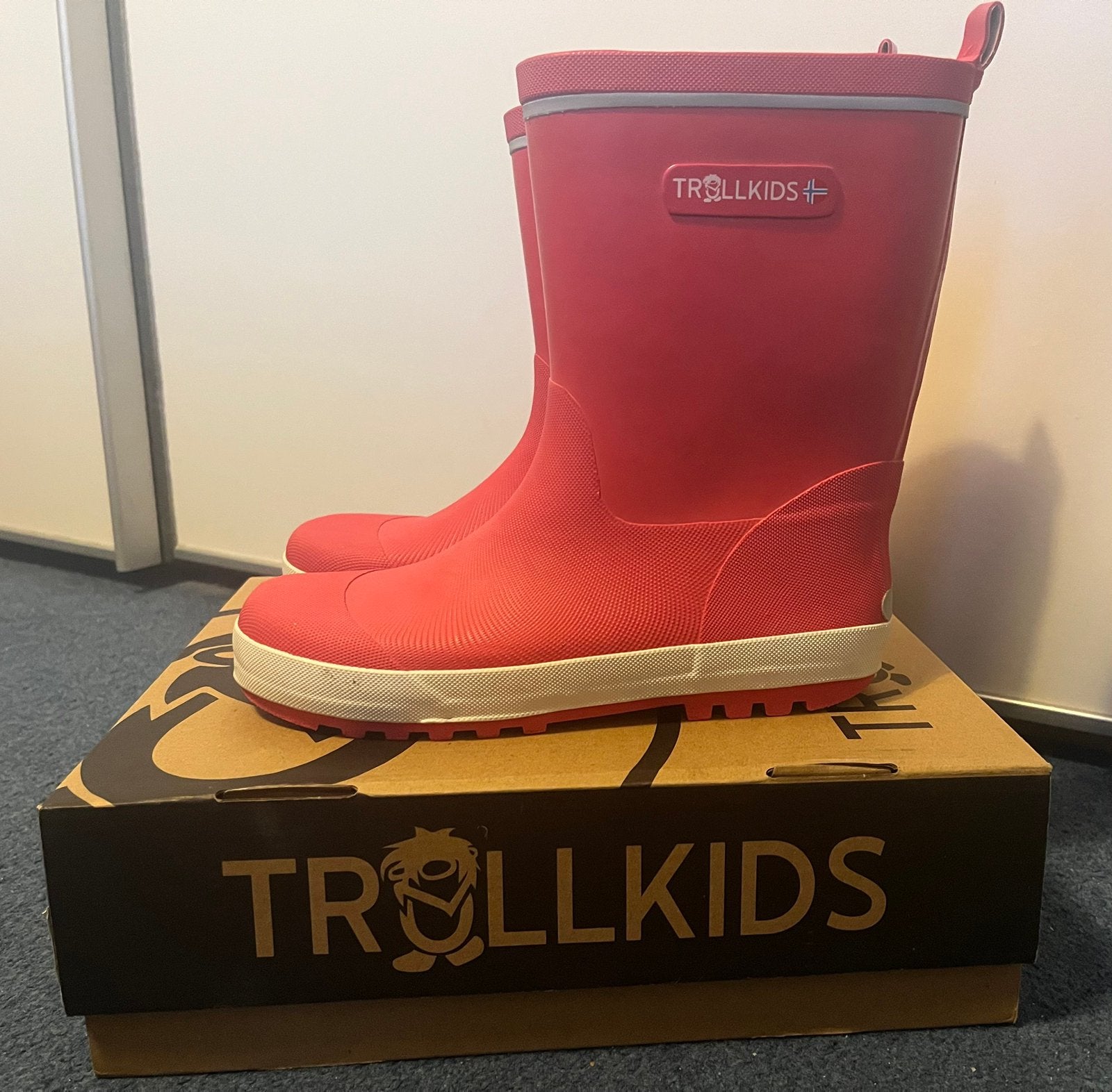Trollkids roze kaplaarzen rubber laarzen regenlaarzen mt 35, Meisje, Trollkids, Ophalen of Verzenden, Laarzen
