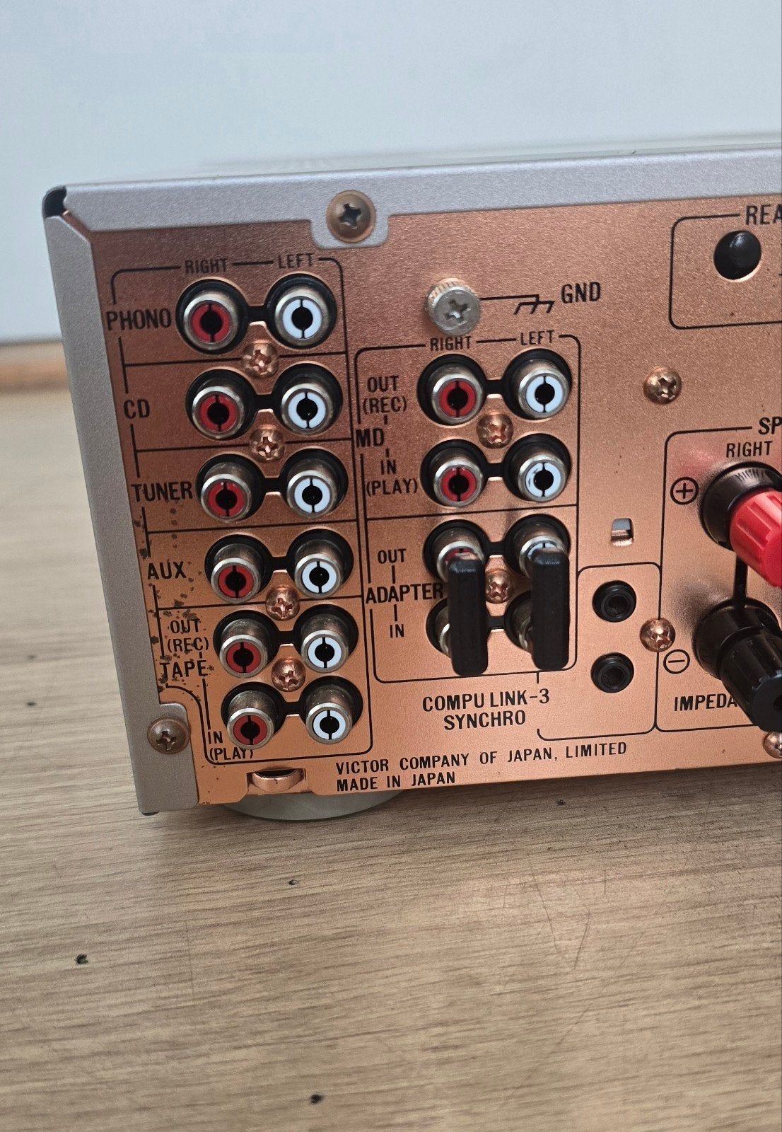 JVC AX-F1GD - Super A ZELDZAME, Gebruikt, JVC, Ophalen of Verzenden, 120 watt of meer