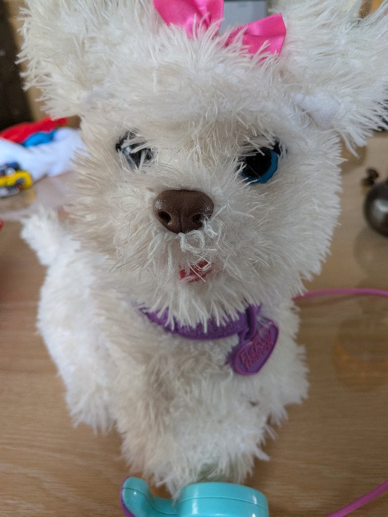 Furreal friends puppy, Ophalen of Verzenden, Gebruikt, Hond
