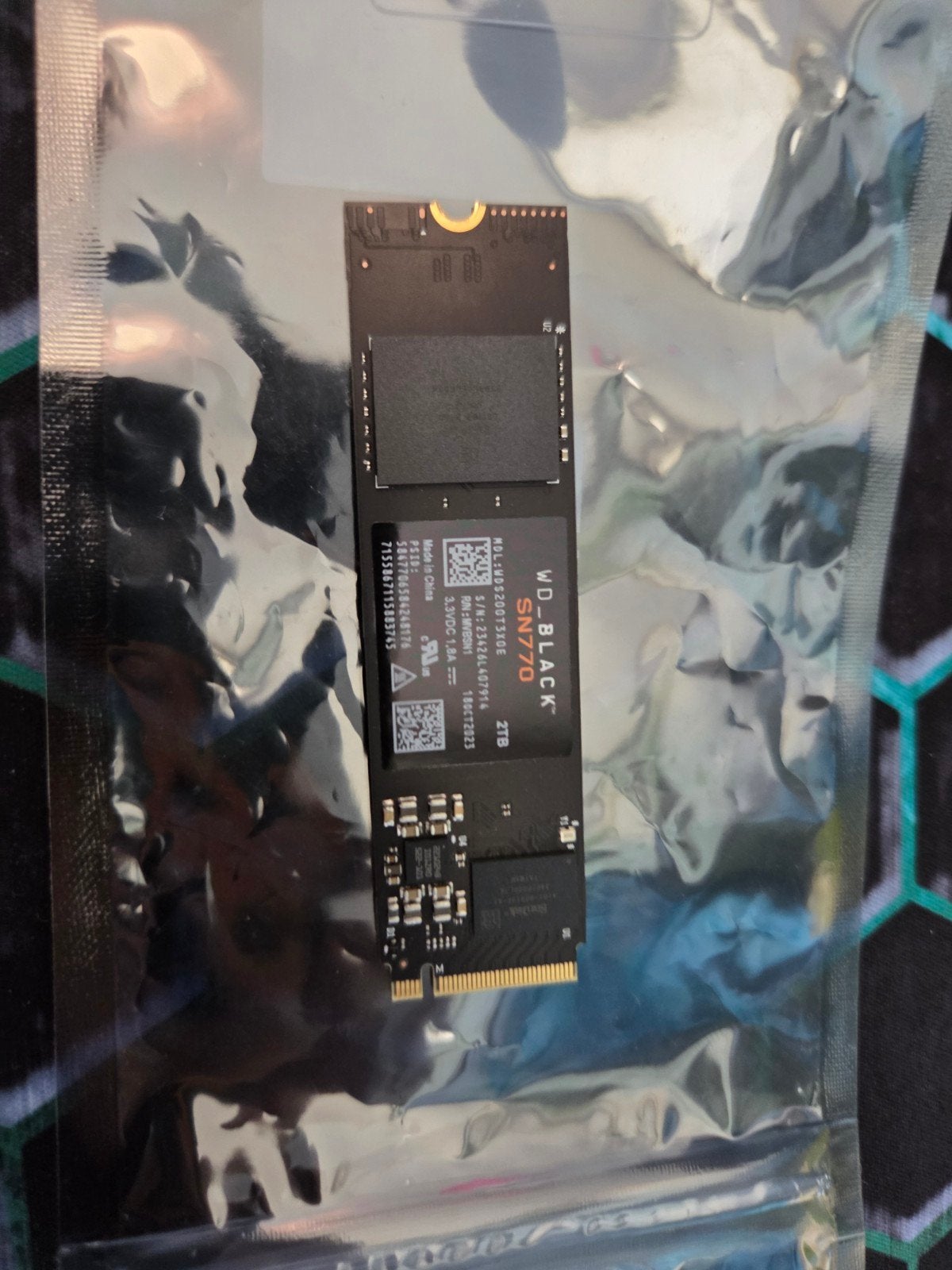 2TB WD BLACK SN770 NVMe PCIe gen4 SSD, Intern, 2TB, SSD, Zo goed als nieuw