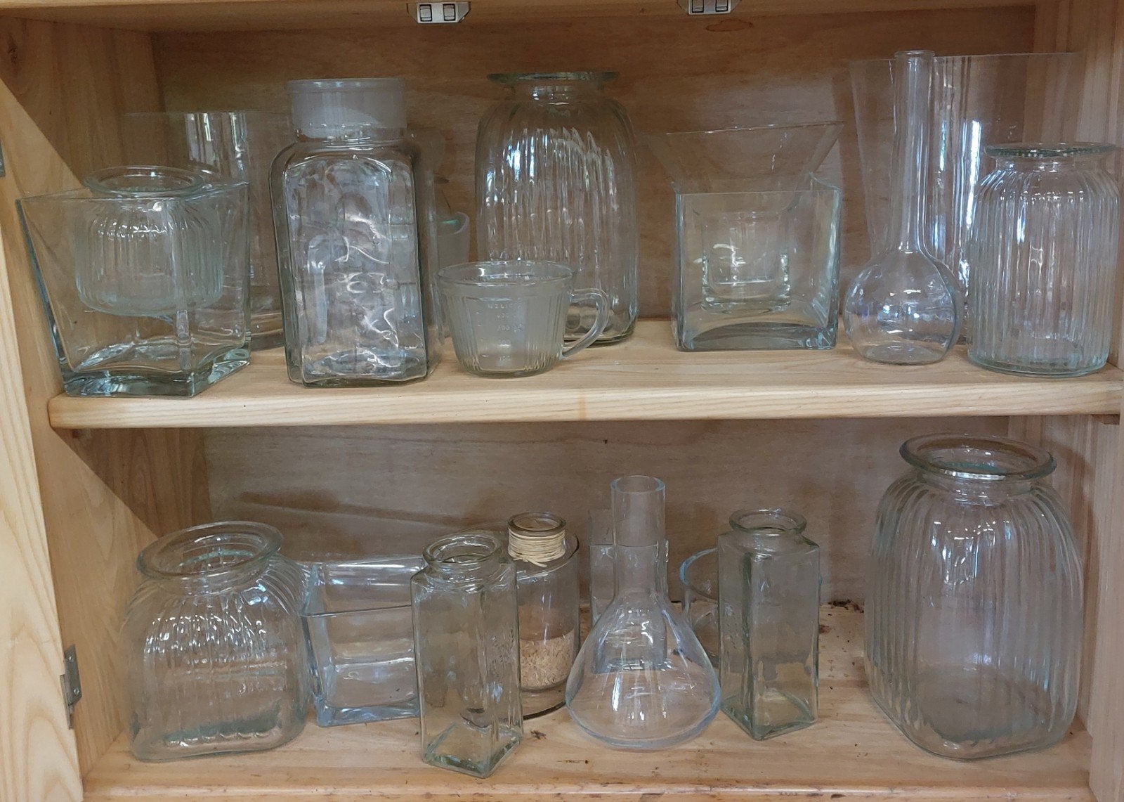 Vazen en potten, Ophalen, Overige kleuren, Glas, Minder dan 50 cm