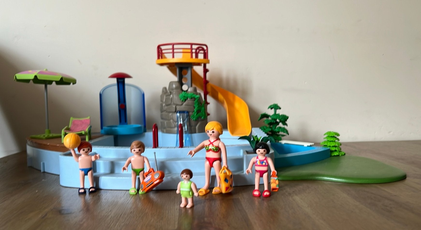 Playmobil 4858 openluchtzwembad, Ophalen, Gebruikt