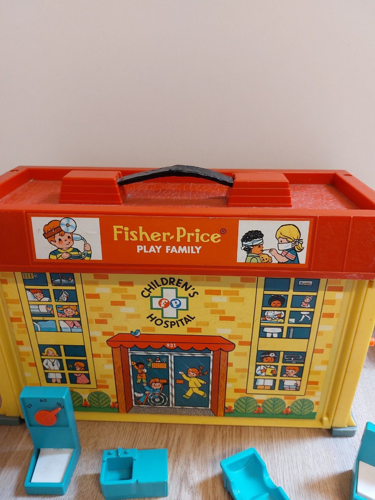 Fisher price ziekenhuis, Kinderen en Baby's, Speelgoed | Fisher-Price, Ophalen of Verzenden, Speelset