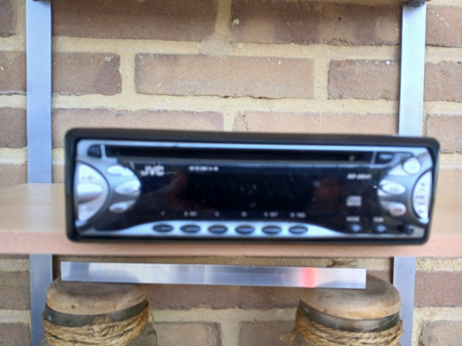 JVC  autoradio/CD 4x45w., Ophalen, Gebruikt