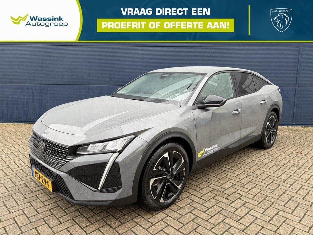 Peugeot 408 1.2 Hybrid 145PK e-DCS6 Allure | Parkeercamera |, Auto's, Peugeot, Bedrijf, Te koop, Bluetooth, Digitale radio-ontvangst