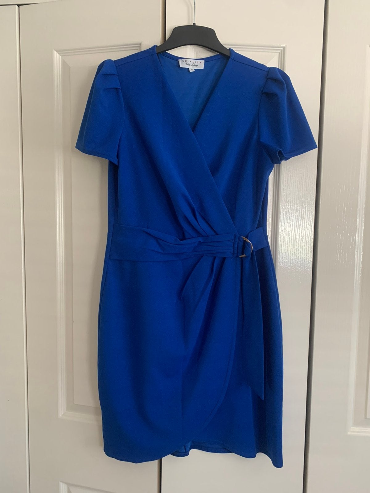 Kobalt blauwe jurk maat M, Maat 38/40 (M), Blauw, Ophalen of Verzenden, Zo goed als nieuw