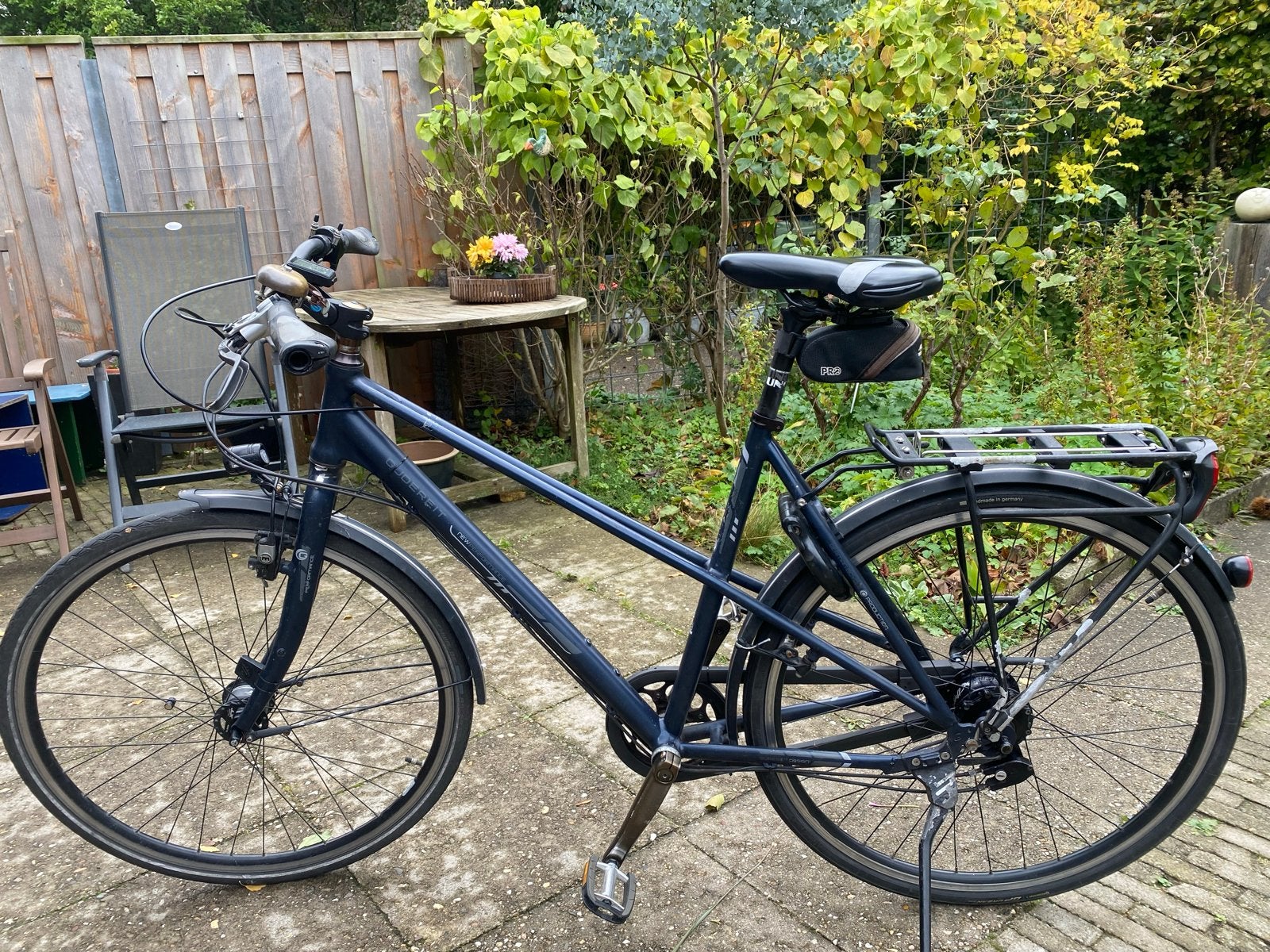 Gudereit New Performance Damesfiets -  met Rohloff naaf, Gebruikt, Velgrem, 50 tot 53 cm, Ophalen