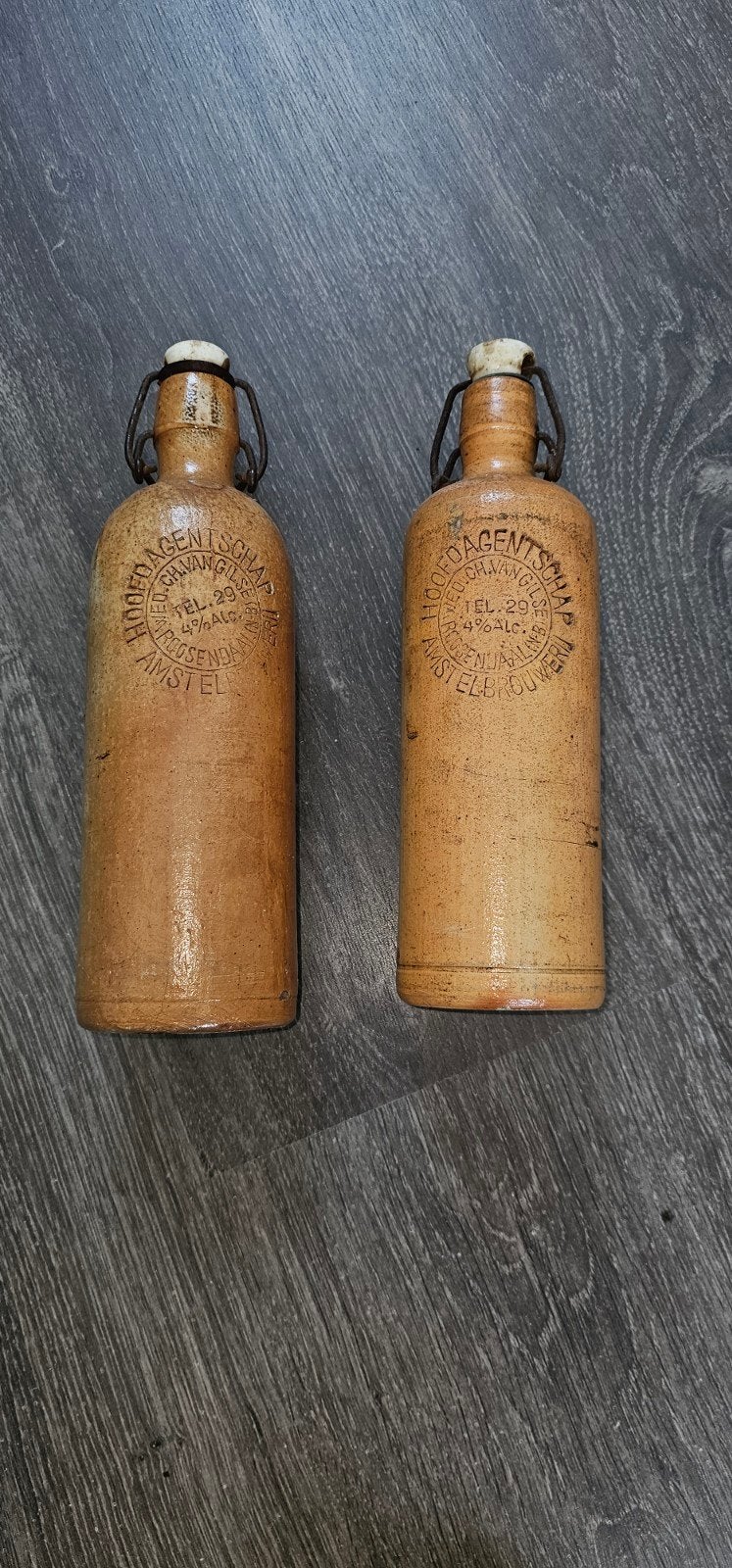 Amstel Brouwerij, Bierkruik, 2 stuks, Ophalen of Verzenden, Nederland