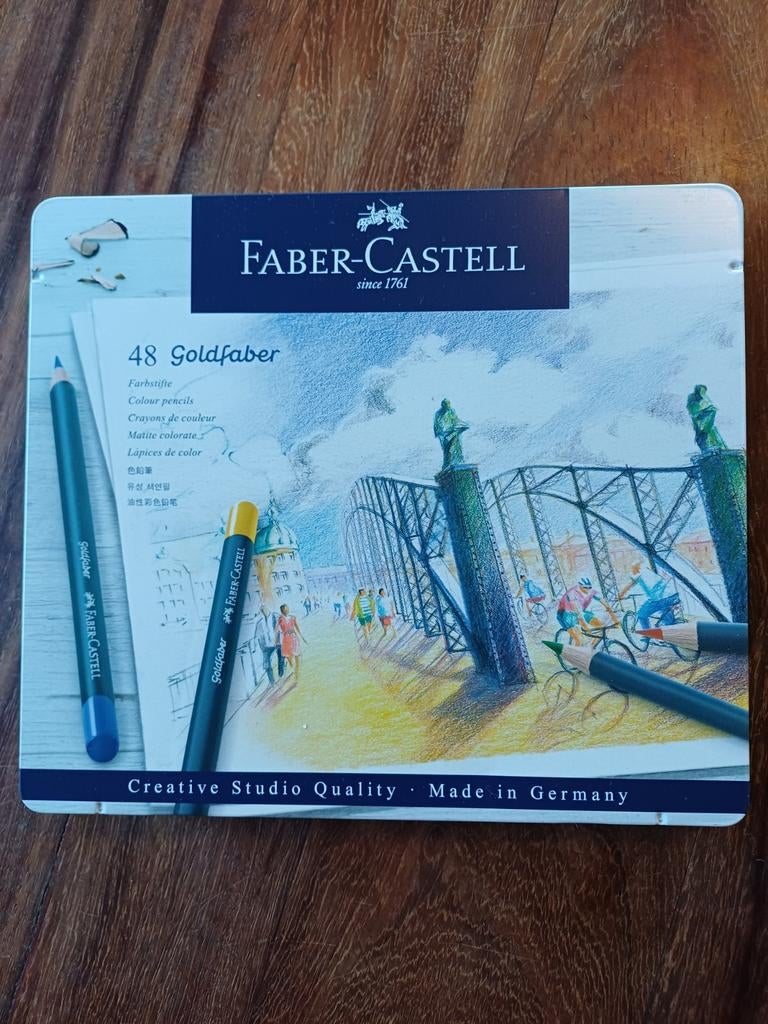 Faber-Castell Goldfaber kleurpotloden 48 stuks. Zo goed als, Ophalen of Verzenden, Zo goed als nieuw, Potlood of Stift