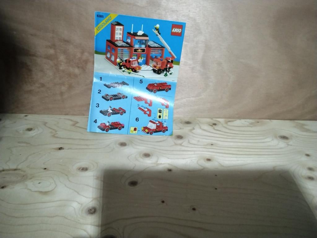 Lego 6385 instructieboekje fire house-1., Kinderen en Baby's, Speelgoed | Duplo en Lego, Ophalen of Verzenden, Gebruikt, Losse stenen