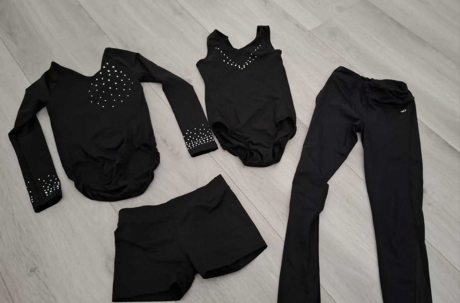 Turnpak set kort en lang voor meisjes 7-8 jaar maat 123-130, Ophalen of Verzenden, Gedragen