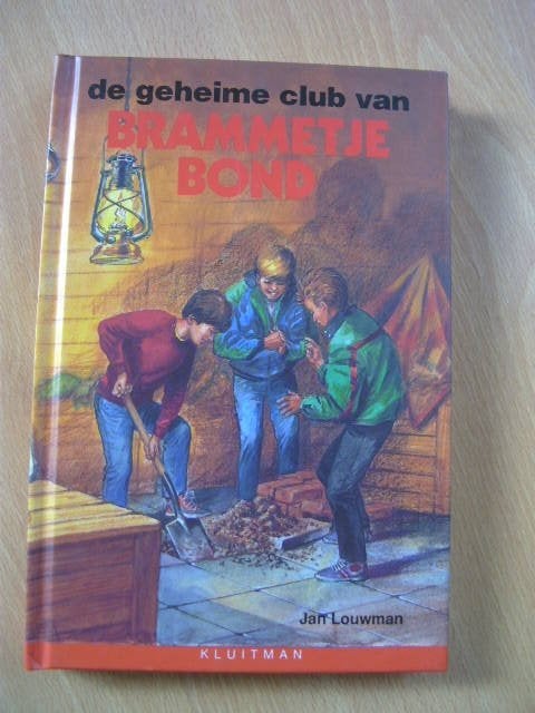 De geheime club van Brammetje Bond, Jan Louwman, Ophalen of Verzenden, Zo goed als nieuw, Fictie algemeen