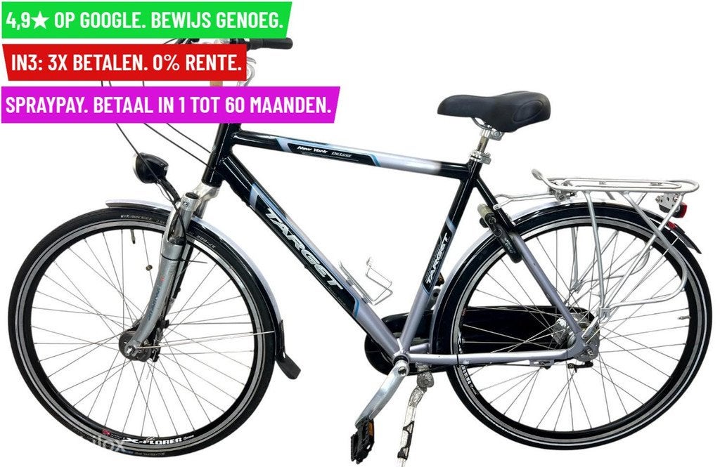 Herenfiets Target New York 28"/56cm/7ver - Garantie/Levering, Overige merken, Target, 9713 Bv Groningen, Gebruikt