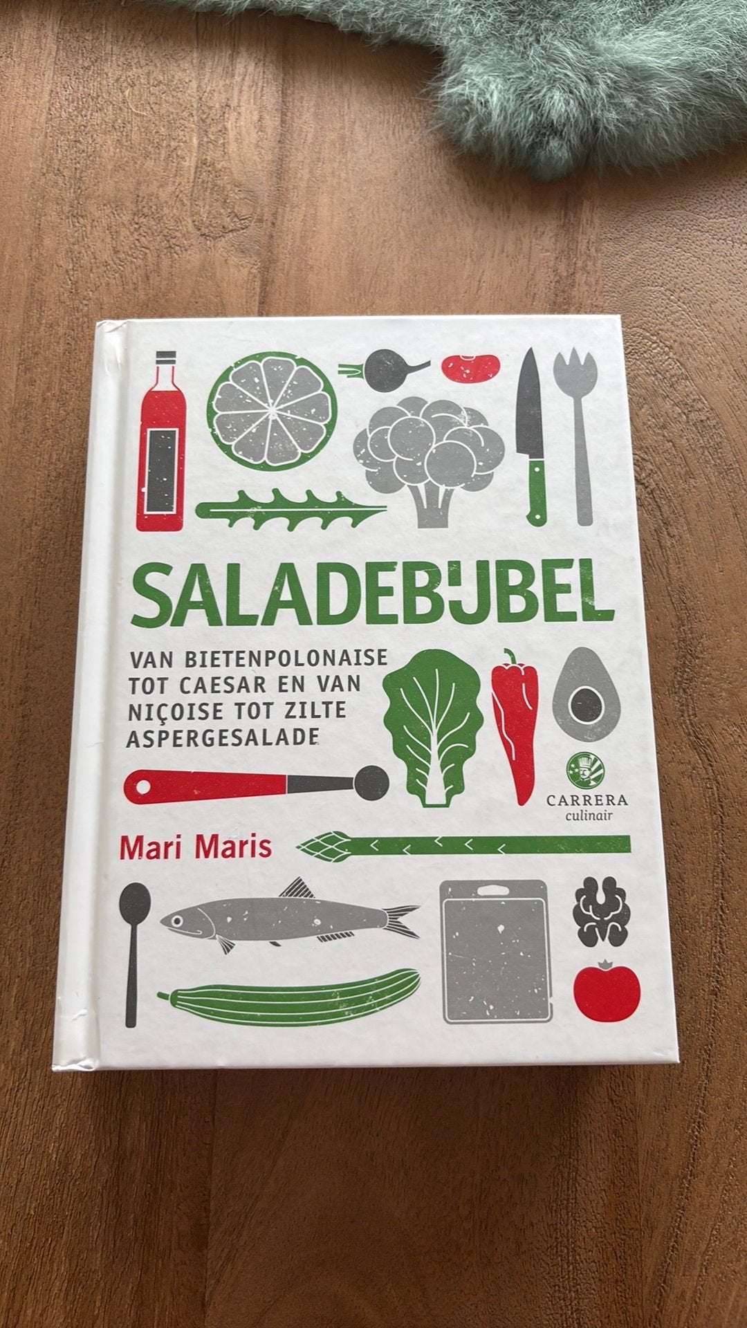 Kookboek saladebijbel, Ophalen of Verzenden, Zo goed als nieuw