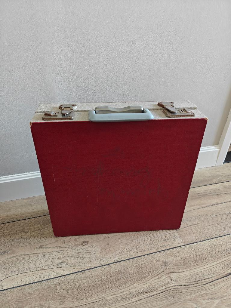 Platenkoffer oudje, Muziek en Instrumenten, Ophalen of Verzenden, Gebruikt, Overige instrumenten