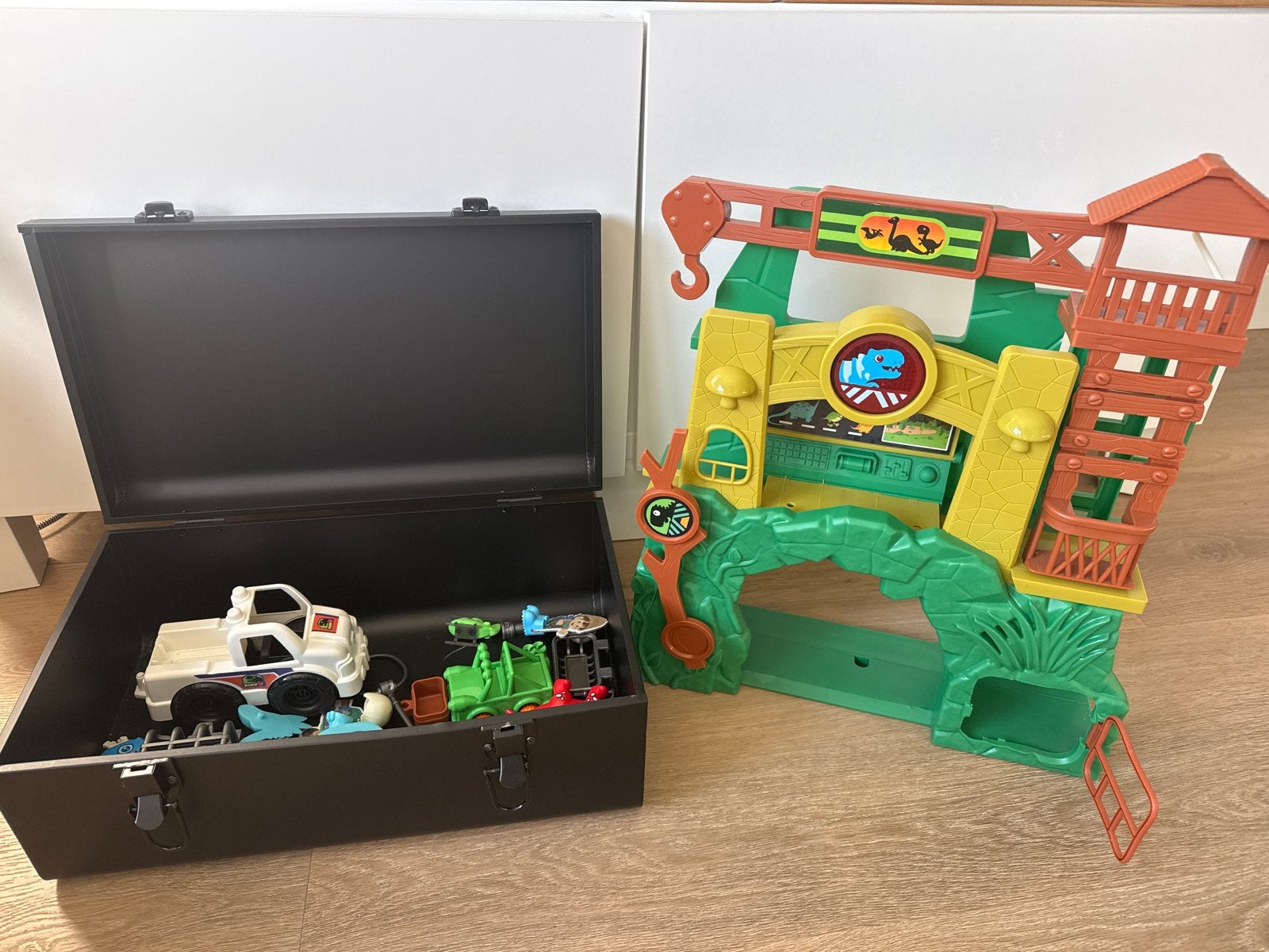 Fisher-Price Imaginext Jurassic World Dino Speelset, Ophalen of Verzenden, Zo goed als nieuw, Jongen of Meisje