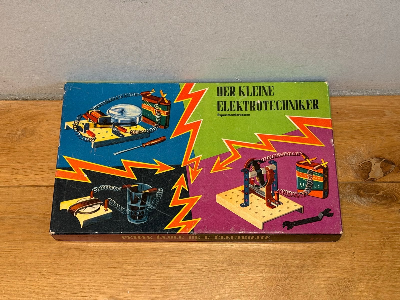 Vintage 'Der Kleine Elektrotechniker' Experimenteerset, Kinderen en Baby's, Ophalen of Verzenden, Gebruikt, Elektronica