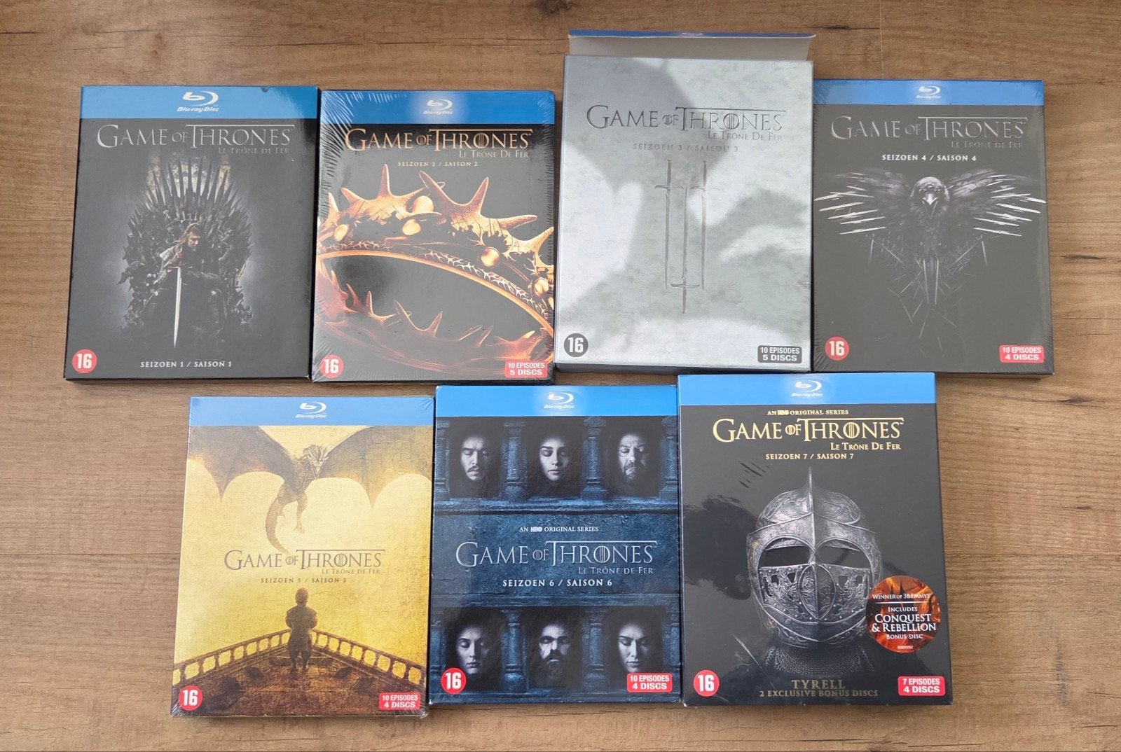 Game of Thrones Blu-ray Seizoenen 1-7 (Nieuw), Cd's en Dvd's, Blu-ray, Avontuur, Engels, Vanaf 16 jaar, Boxset