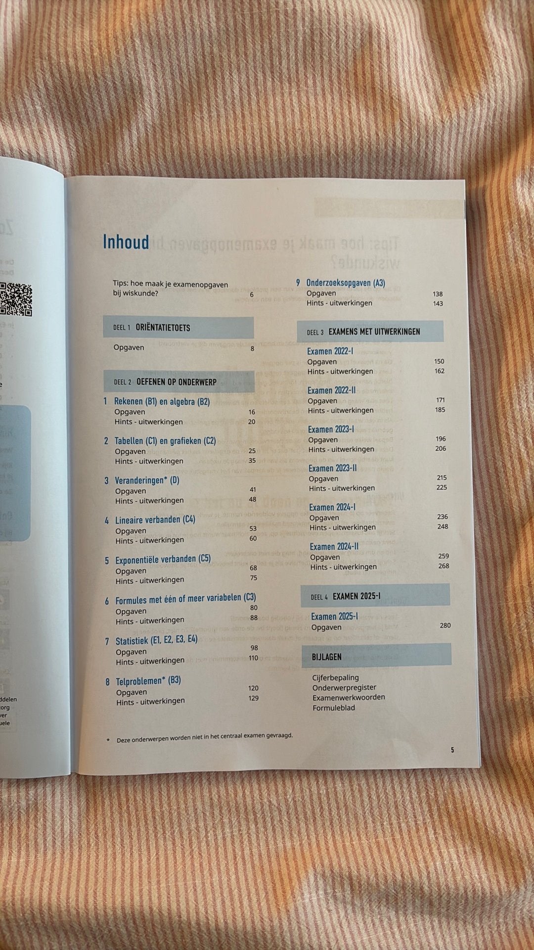 Examenbundel wiskunde A havo 5, Boeken, Ophalen of Verzenden, Zo goed als nieuw, HAVO, Wiskunde A