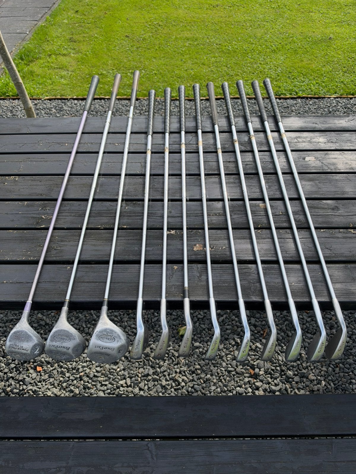 Golfset heren - Trilogy rechtshandig, Sport en Fitness, Ophalen, Zo goed als nieuw, Set