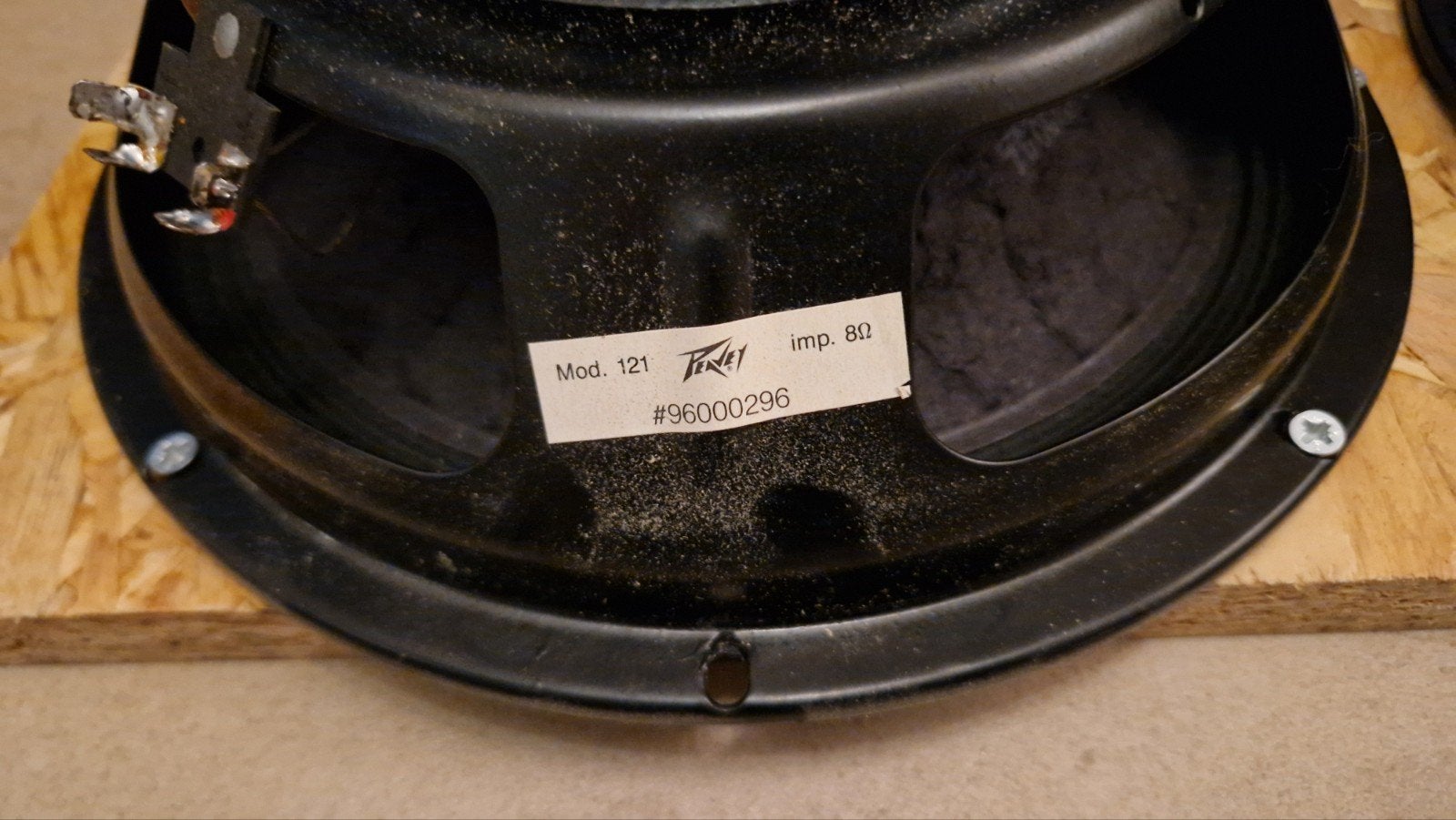 Peavey model 121 speaker 8 ohm 10 inch, Ophalen of Verzenden, Gebruikt, Basgitaar, 100 watt of meer