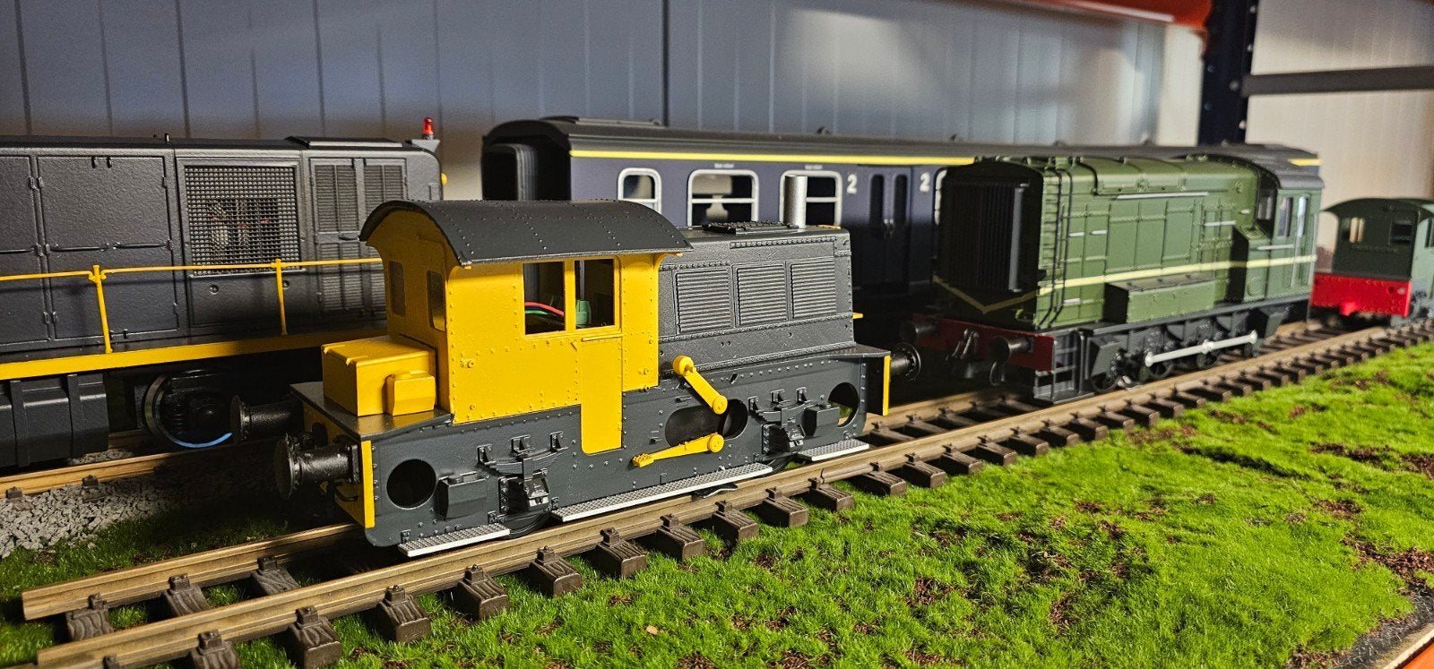 NS 200 lok (Sik) Spoor G (1:27), Ophalen, Nieuw, LGB, Gelijkstroom