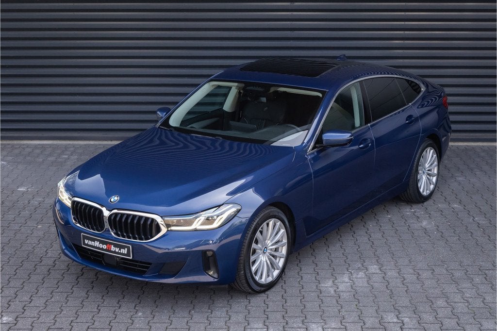 BMW 6 Serie GT 630i Gran Turismo Laserlicht - Trekhaak - Pan, Auto's, BMW, Automaat, 1998 cc, Achterwielaandrijving, Gebruikt